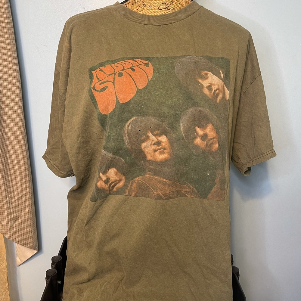 Vinatage The Beatles Rubber Soul Tee Shirt